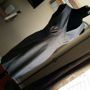 COPY - Gray office dress fits more like a 6 or 8